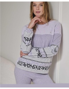 POJAMA SRA MASSANA LILA CLARO