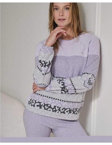 POJAMA SRA MASSANA LILA CLARO