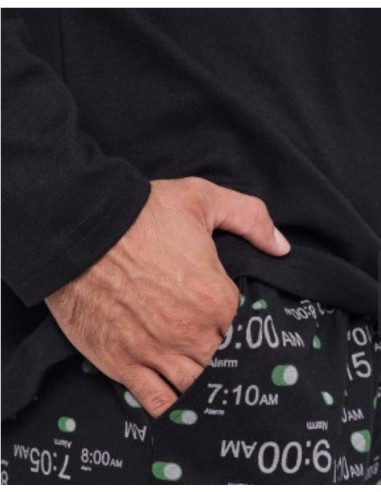PIJAMA SR MUYDEMI NEGRO