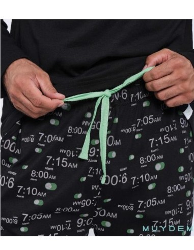 PIJAMA SR MUYDEMI NEGRO